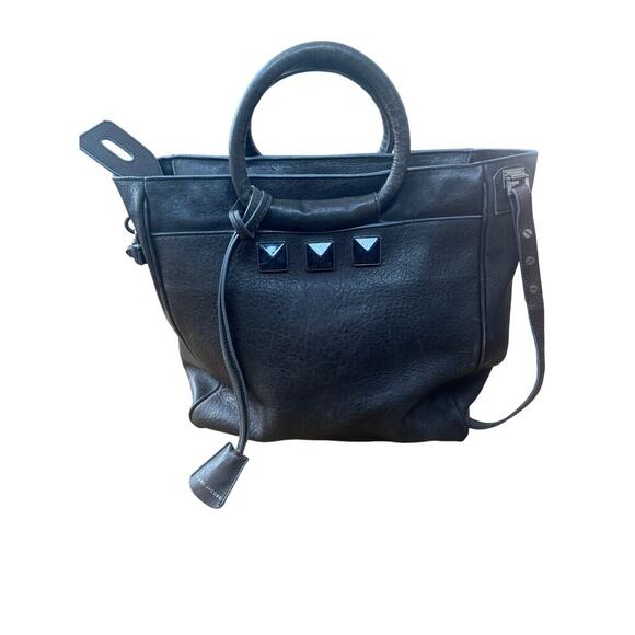 Marc Jacobs Large Rocket Tote with large rockstuds grey taupe leather - Picture 2 of 12